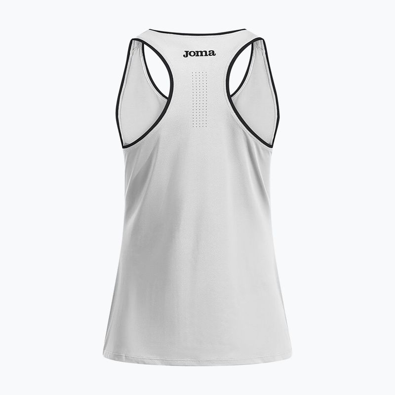 Футболка для тенісу жіноча Joma Torneo Tank Top W white 2