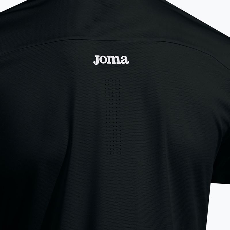 Футболка тенісна чоловіча Joma Torneo black 5