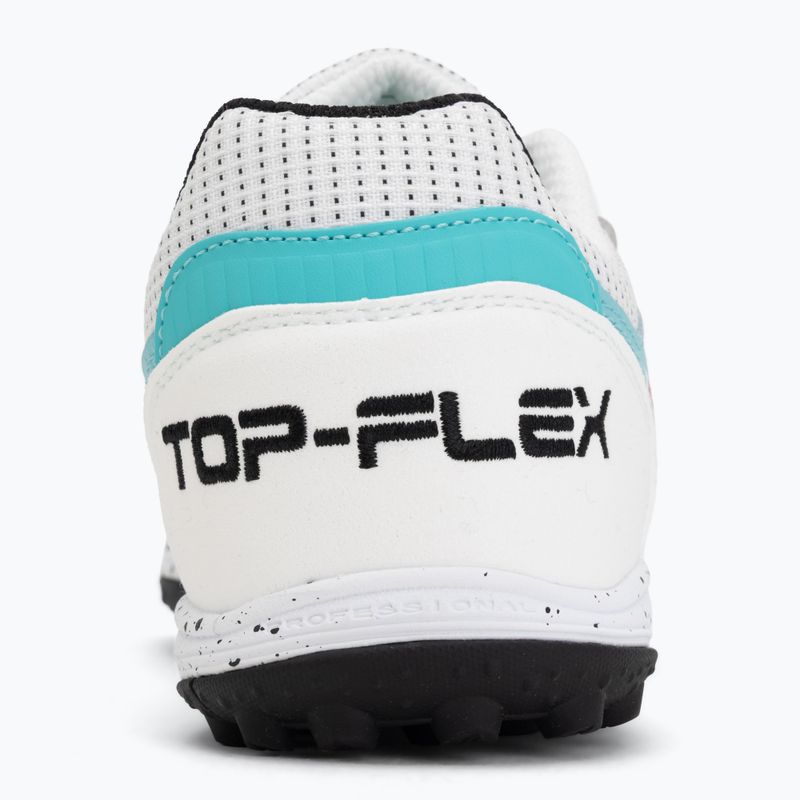 Кросівки футбольні чоловічі Joma Top Flex 2642 TF fluor turquoise/white 6