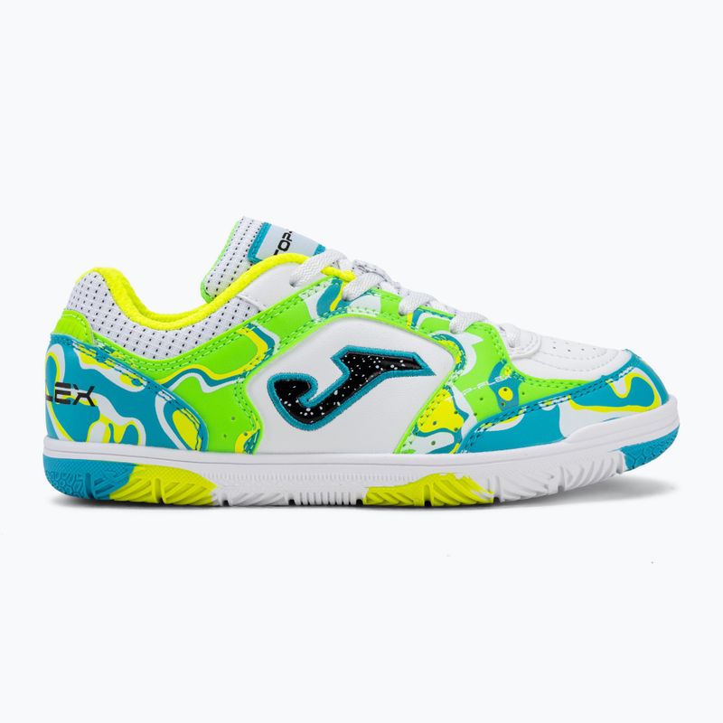 Кросівки футбольні дитячі Joma Top Flex Jr IN multi color 2