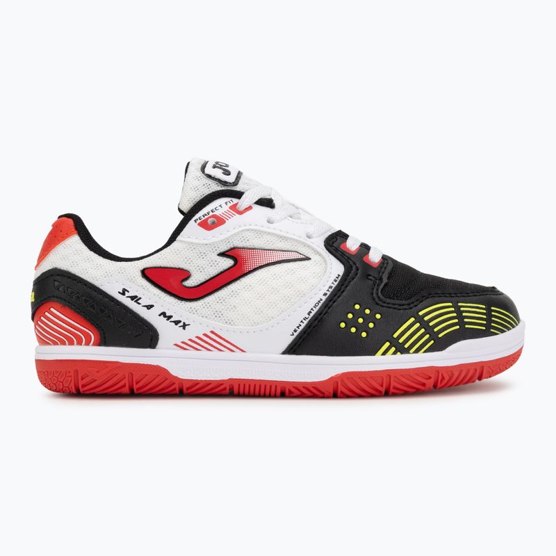 Футбольне взуття дитяче Joma Sala Max Jr IN white/black 2