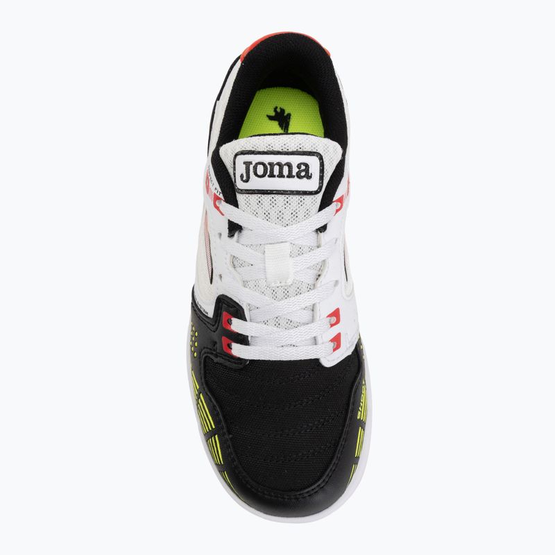 Футбольне взуття дитяче Joma Sala Max Jr IN white/black 5