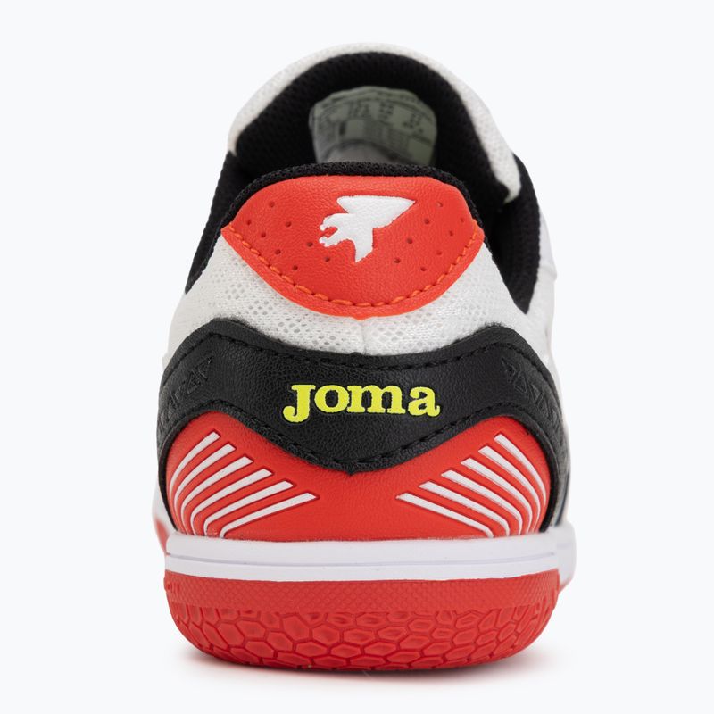 Футбольне взуття дитяче Joma Sala Max Jr IN white/black 6
