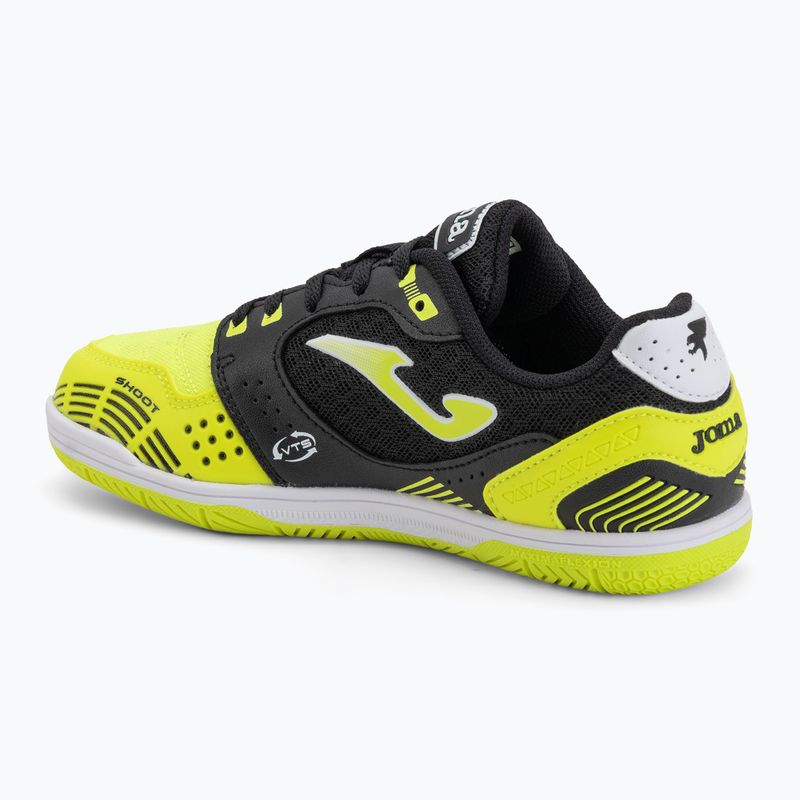 Футбольне взуття дитяче Joma Sala Max Jr IN fluor yellow 3