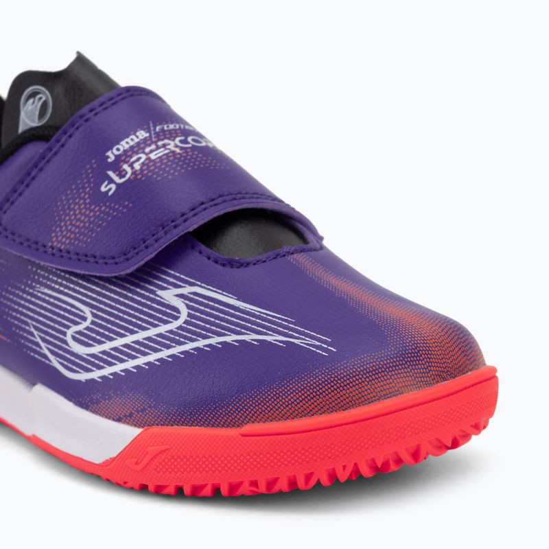 Футбольне взуття дитяче Joma Supercopa Jr IN purple 7