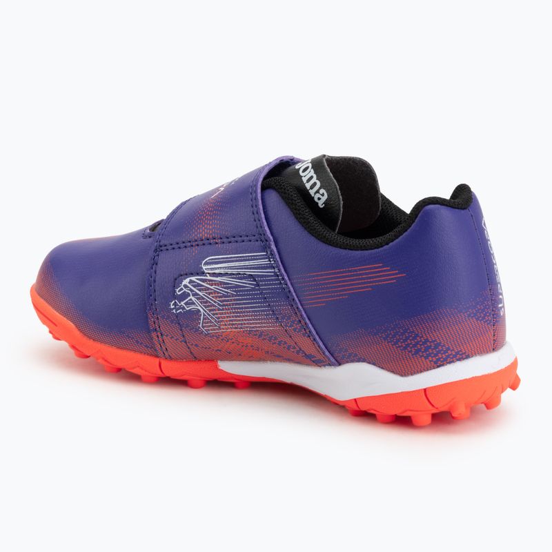 Футбольне взуття дитяче Joma Supercopa Jr TF purple 3