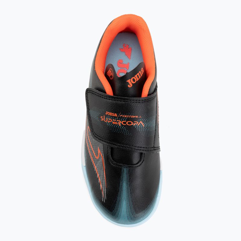 Футбольне взуття дитяче Joma Supercopa Jr IN black 5