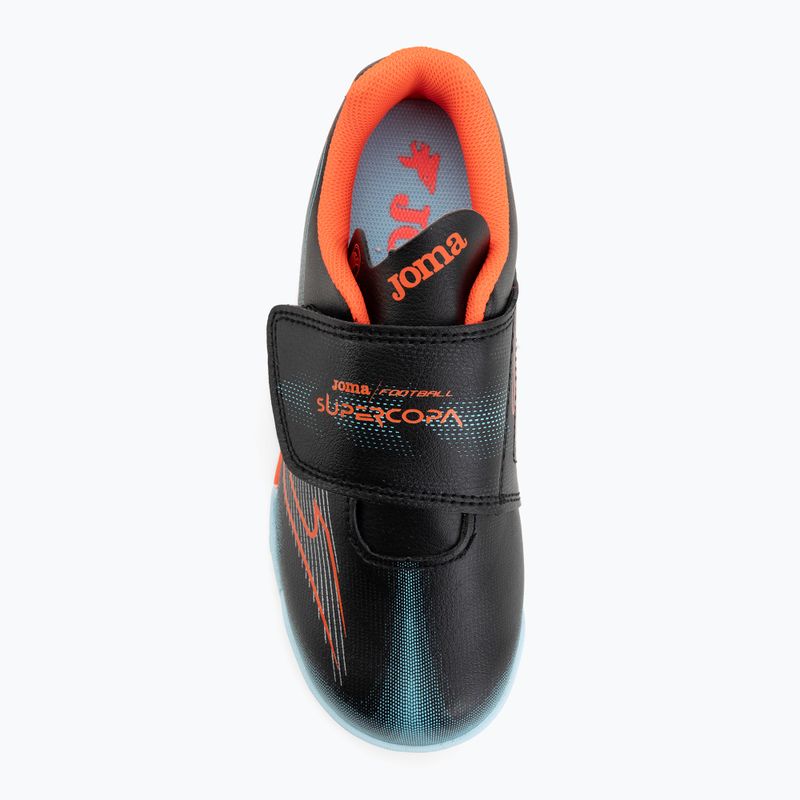 Футбольне взуття дитяче Joma Supercopa Jr TF black 5