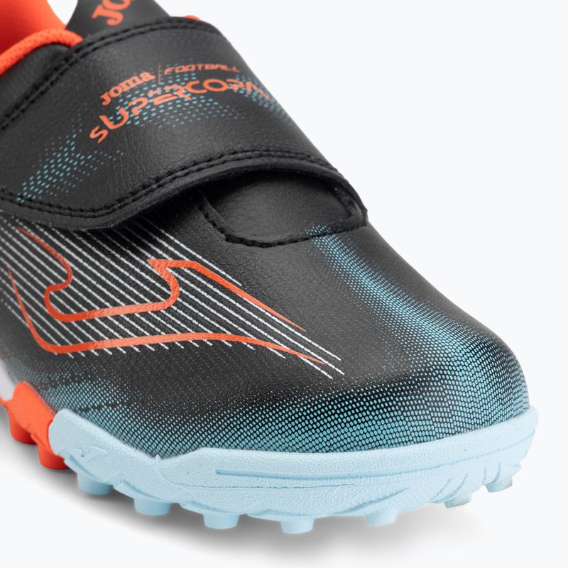 Футбольне взуття дитяче Joma Supercopa Jr TF black 7
