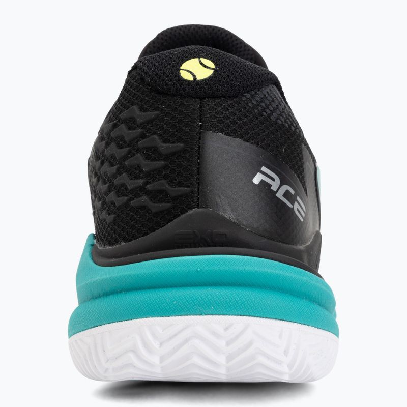 Чоловічі тенісні кросівки Joma Ace Lady C чорний/зелений 6