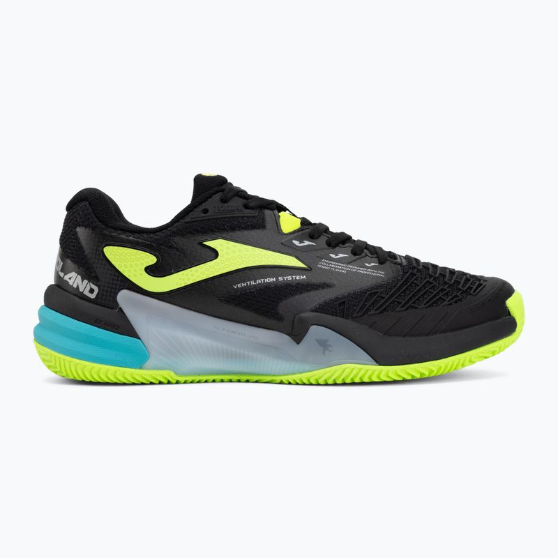 Кросівки тенісні чоловічі Joma Roland C black/fluor yellow 2