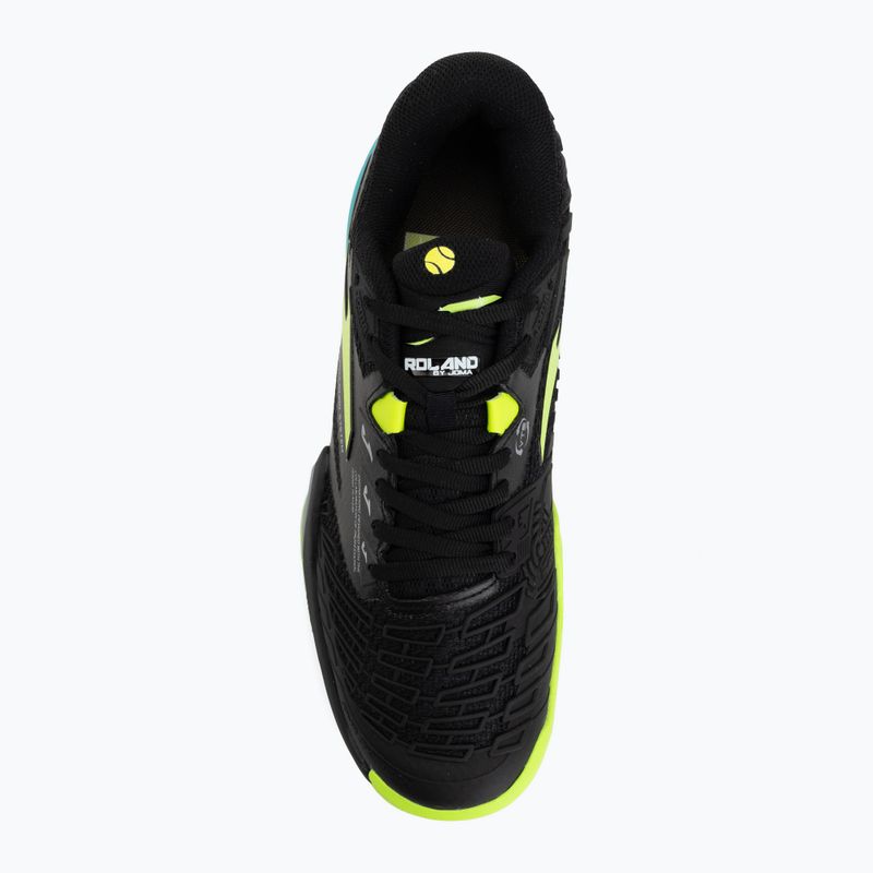 Кросівки тенісні чоловічі Joma Roland C black/fluor yellow 5