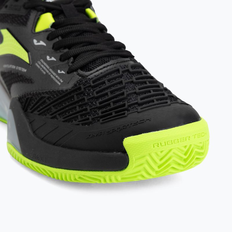 Кросівки тенісні чоловічі Joma Roland C black/fluor yellow 7