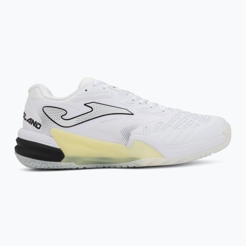 Кросівки тенісні чоловічі Joma Roland AC white yellow 2