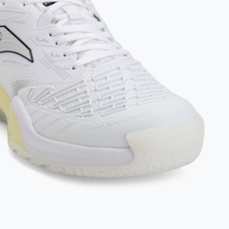 Кросівки тенісні чоловічі Joma Roland AC white yellow 7