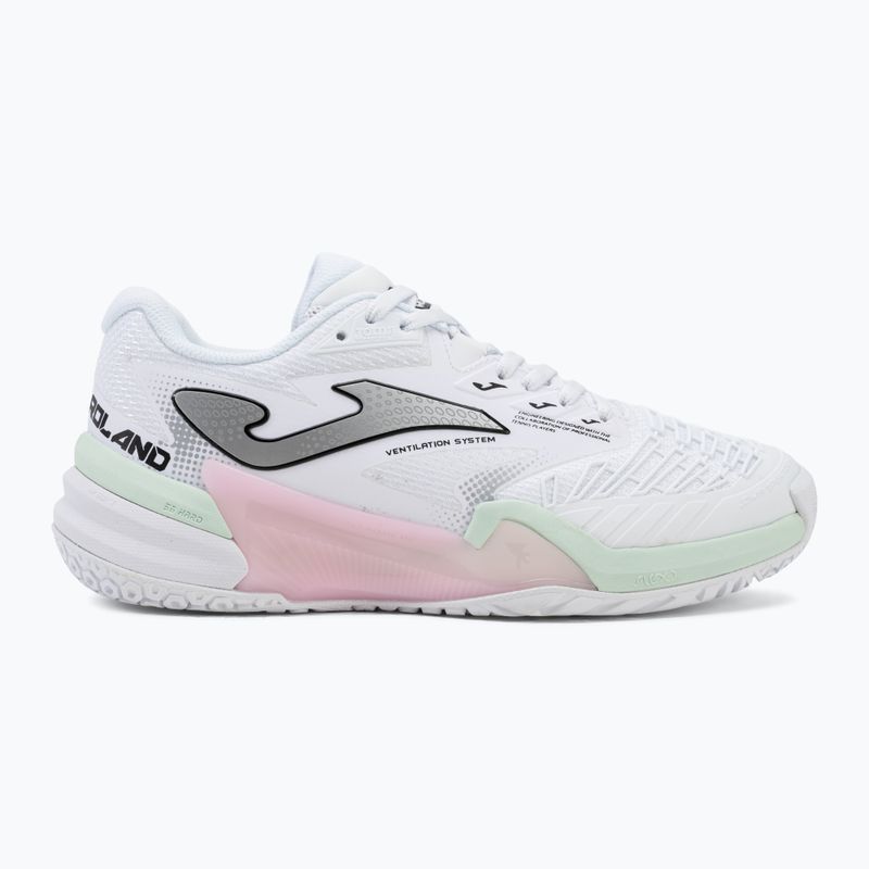 Кросівки тенісні жіночі Joma Roland Lady AC white/pink 2