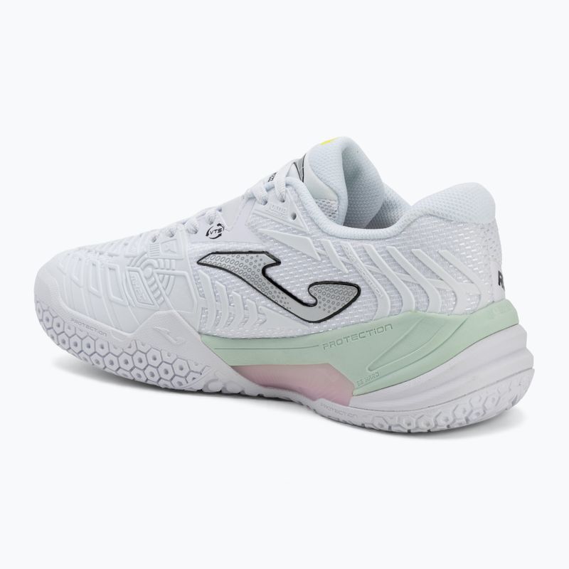 Кросівки тенісні жіночі Joma Roland Lady AC white/pink 3