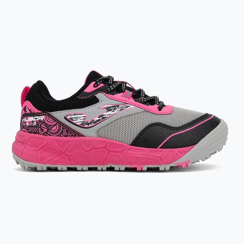 Кросівки для бігу дитячі Joma Kubor Jr gray/fuchsia 2