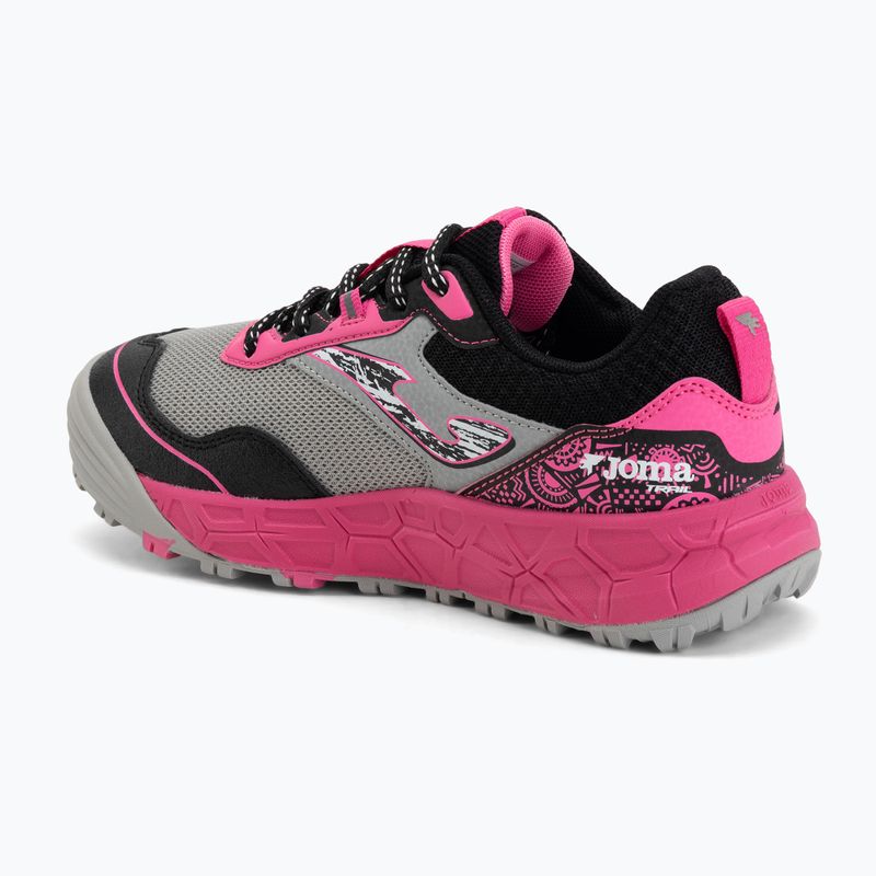 Кросівки для бігу дитячі Joma Kubor Jr gray/fuchsia 3