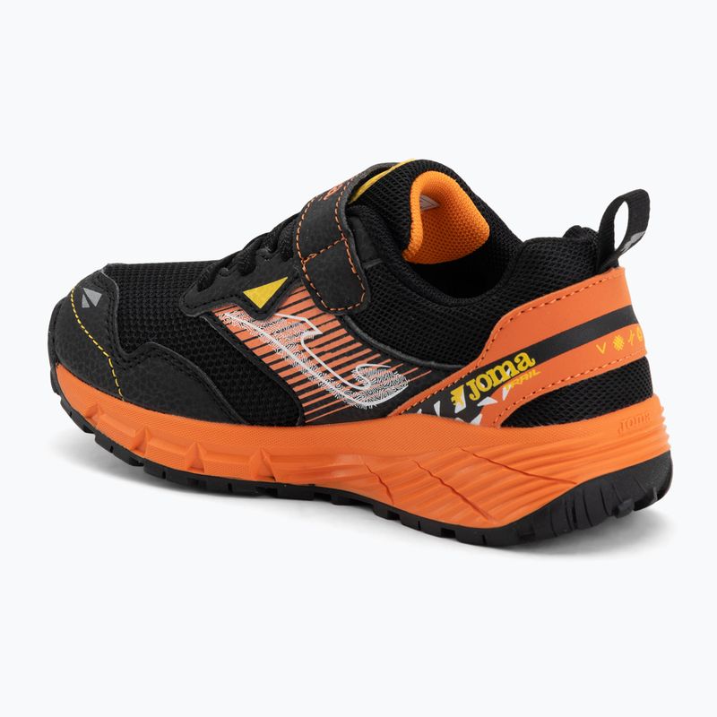 Кросівки для бігу дитячі Joma Tundra Jr black/orange 3