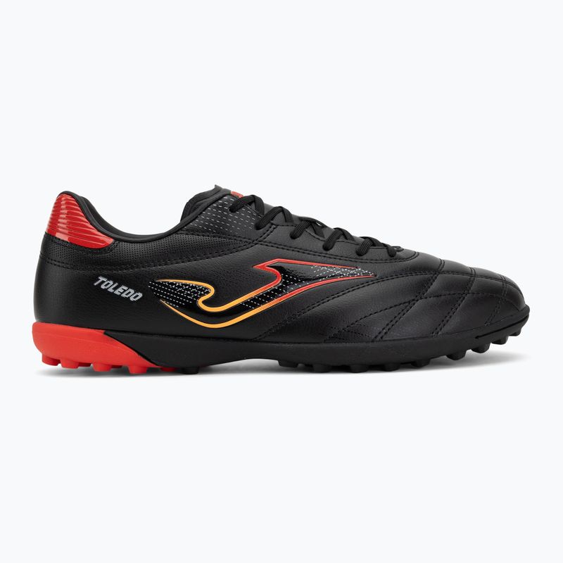 Кросівки футбольні чоловічі Joma Toledo TF black 2