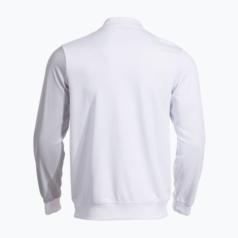 Кофта тенісна чоловіча Joma Smash Full Zip white 2