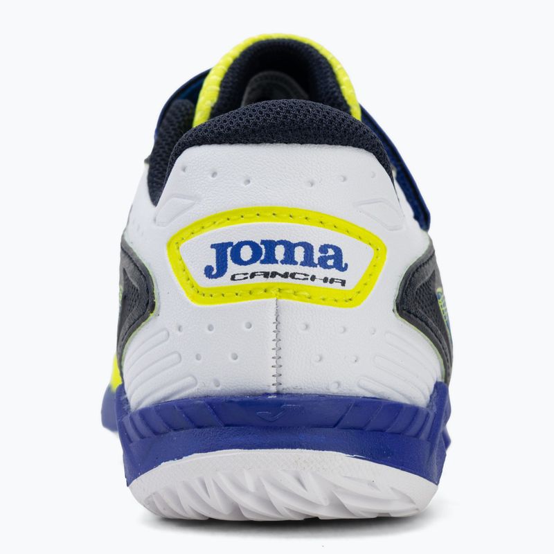 Кросівки футбольні дитячі Joma Cancha Jr IN fluor yellow 6