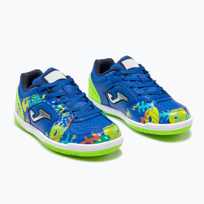 Футбольне взуття дитяче Joma Top Flex Jr IN royal blue 2