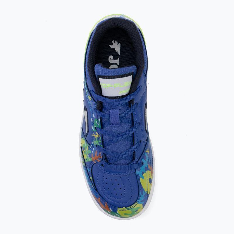 Футбольне взуття дитяче Joma Top Flex Jr IN royal blue 5