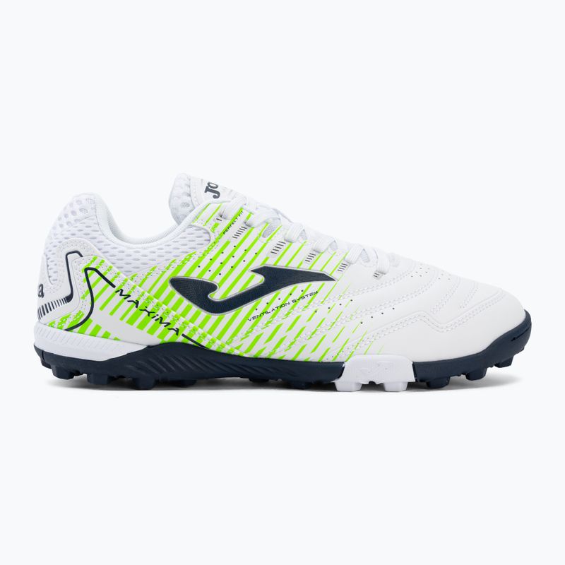 Кросівки футбольні чоловічі Joma Maxima TF white 2