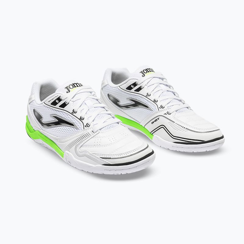 Кросівки футбольні чоловічі Joma Dribling Indoor white 2