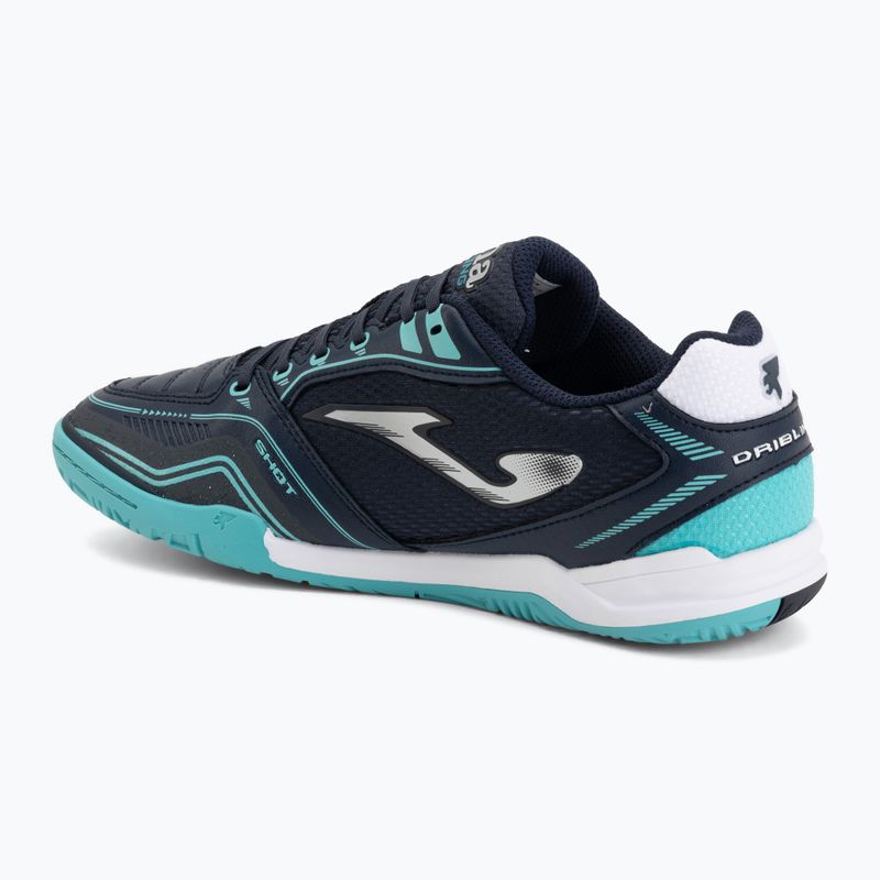 Кросівки футбольні чоловічі Joma Dribling Indoor navy blue 3