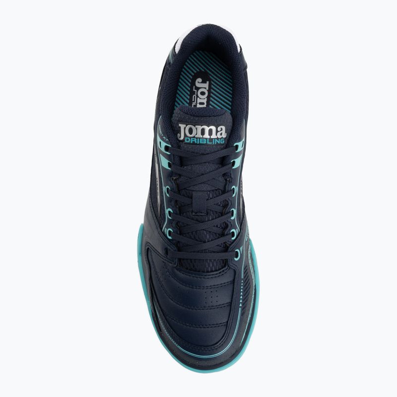 Кросівки футбольні чоловічі Joma Dribling Indoor navy blue 5