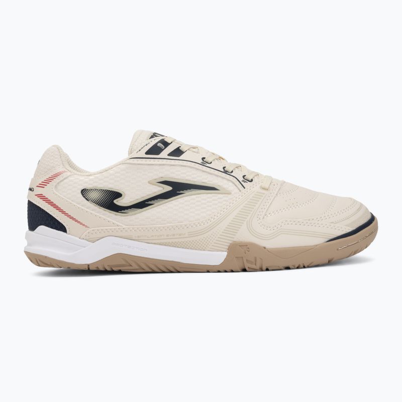 Кросівки футбольні чоловічі Joma Dribling Indoor beige 2