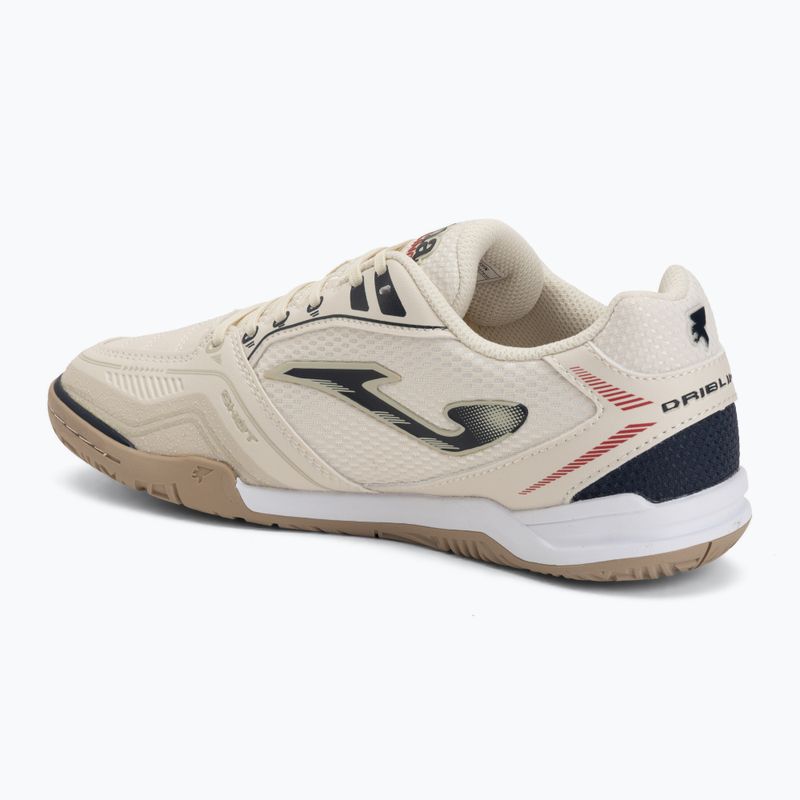 Кросівки футбольні чоловічі Joma Dribling Indoor beige 3