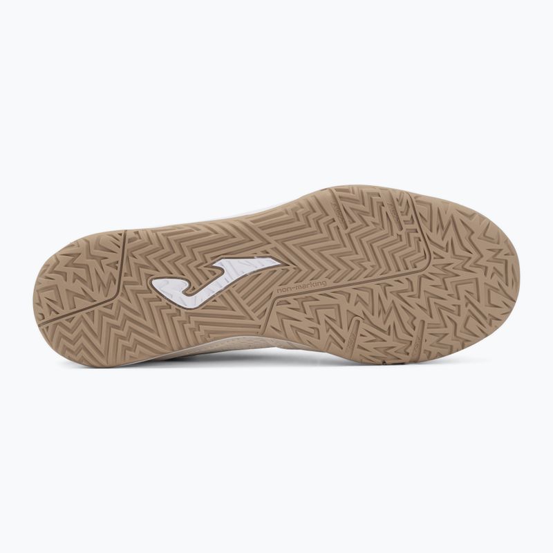 Кросівки футбольні чоловічі Joma Dribling Indoor beige 4