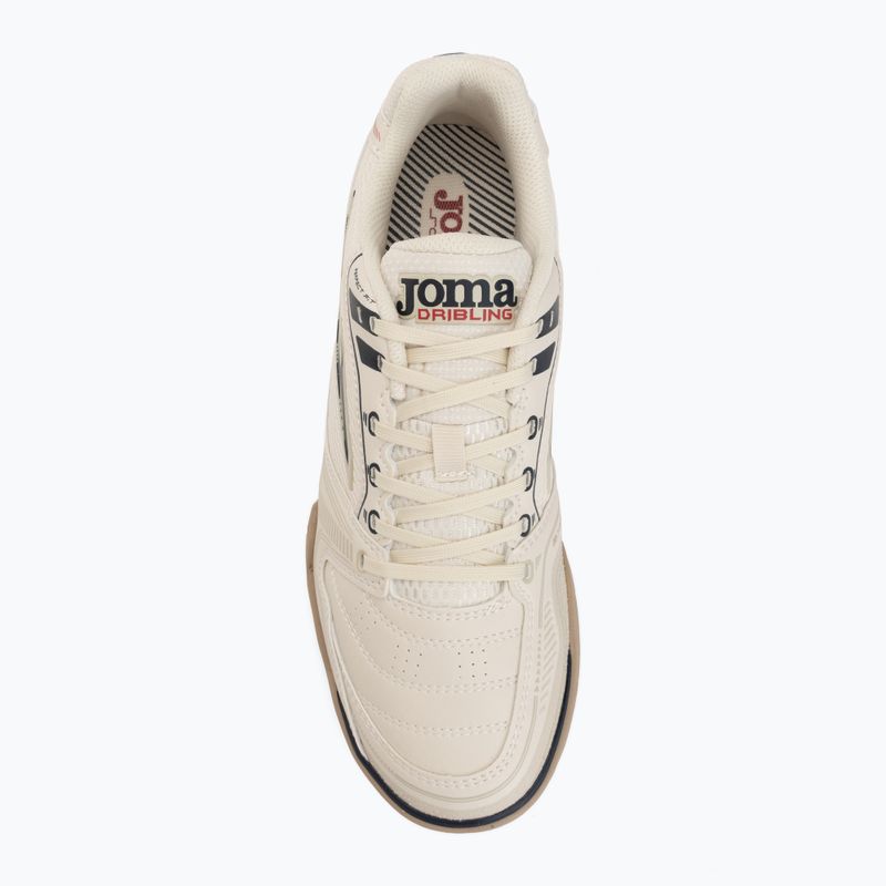 Кросівки футбольні чоловічі Joma Dribling Indoor beige 5