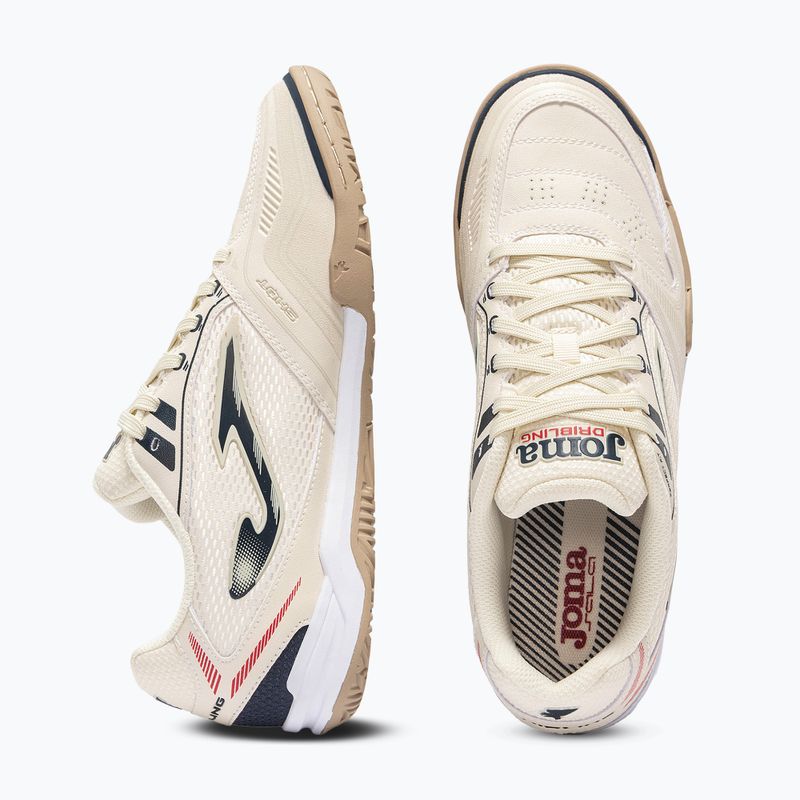 Кросівки футбольні чоловічі Joma Dribling Indoor beige 4