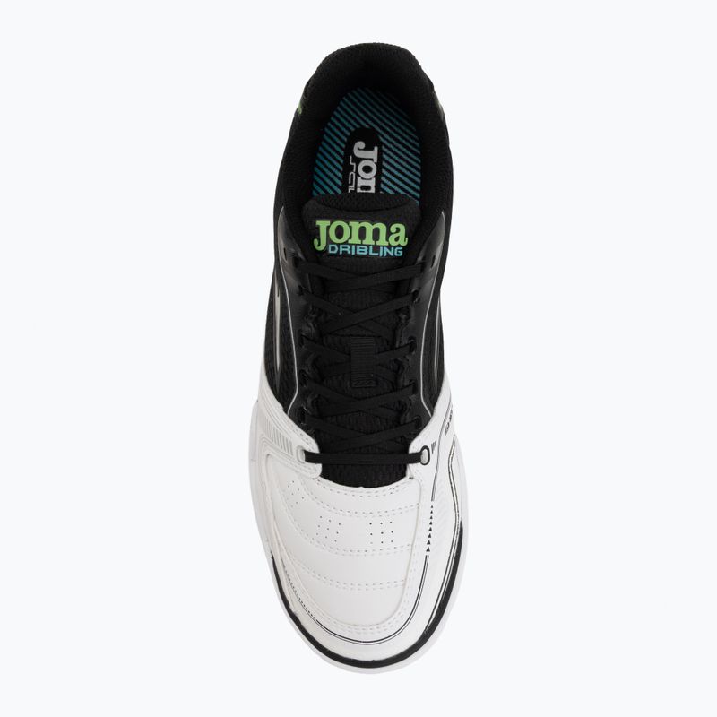Кросівки футбольні чоловічі Joma Dribling Indoor white 5