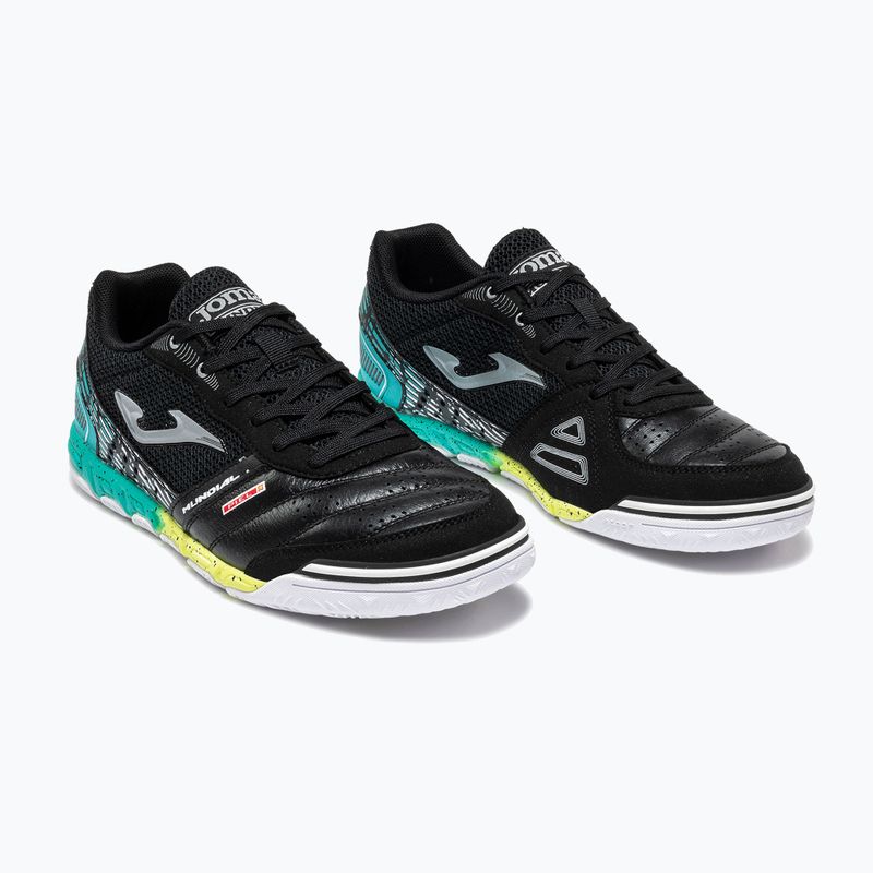 Кросівки футбольні чоловічі Joma Mundial Indoor black 2