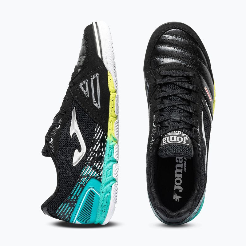 Кросівки футбольні чоловічі Joma Mundial Indoor black 4