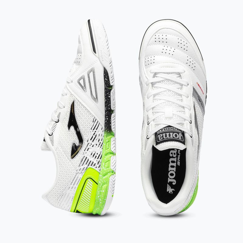 Кросівки футбольні чоловічі Joma Mundial Indoor white 4