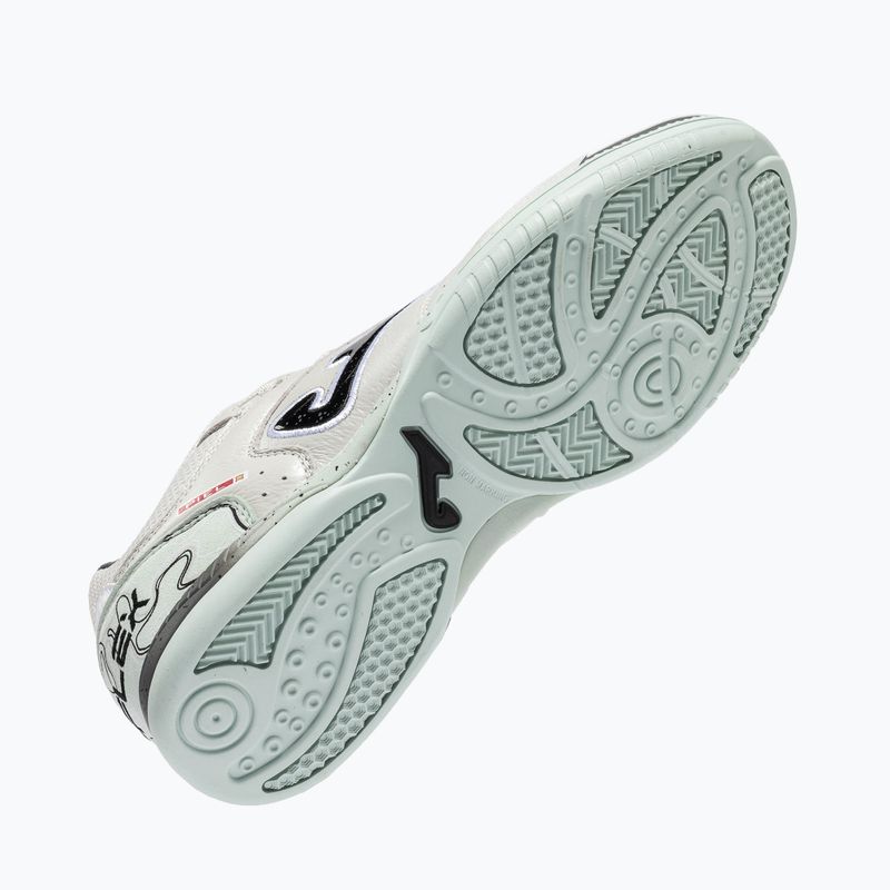 Кросівки футбольні чоловічі Joma Top Flex Indoor light grey 3