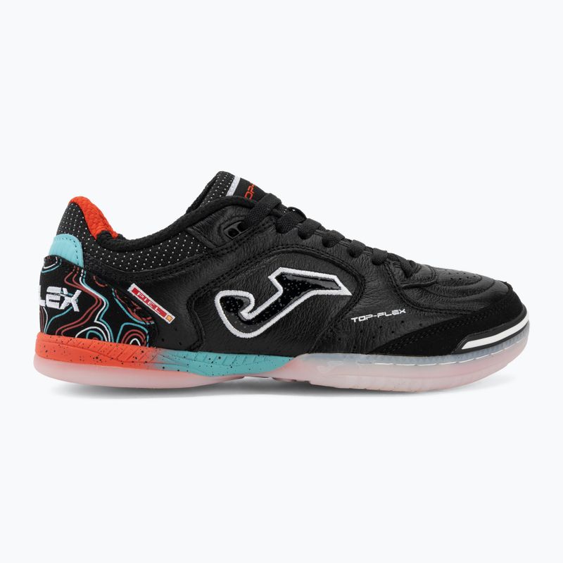 Кросівки футбольні чоловічі Joma Top Flex Indoor black 2