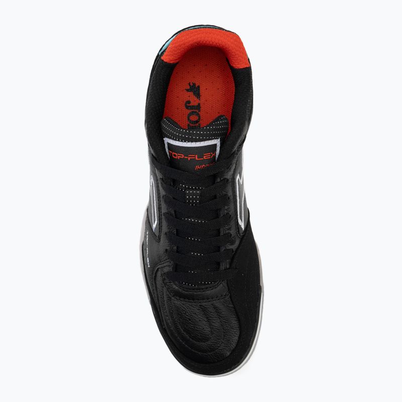 Кросівки футбольні чоловічі Joma Top Flex Indoor black 5
