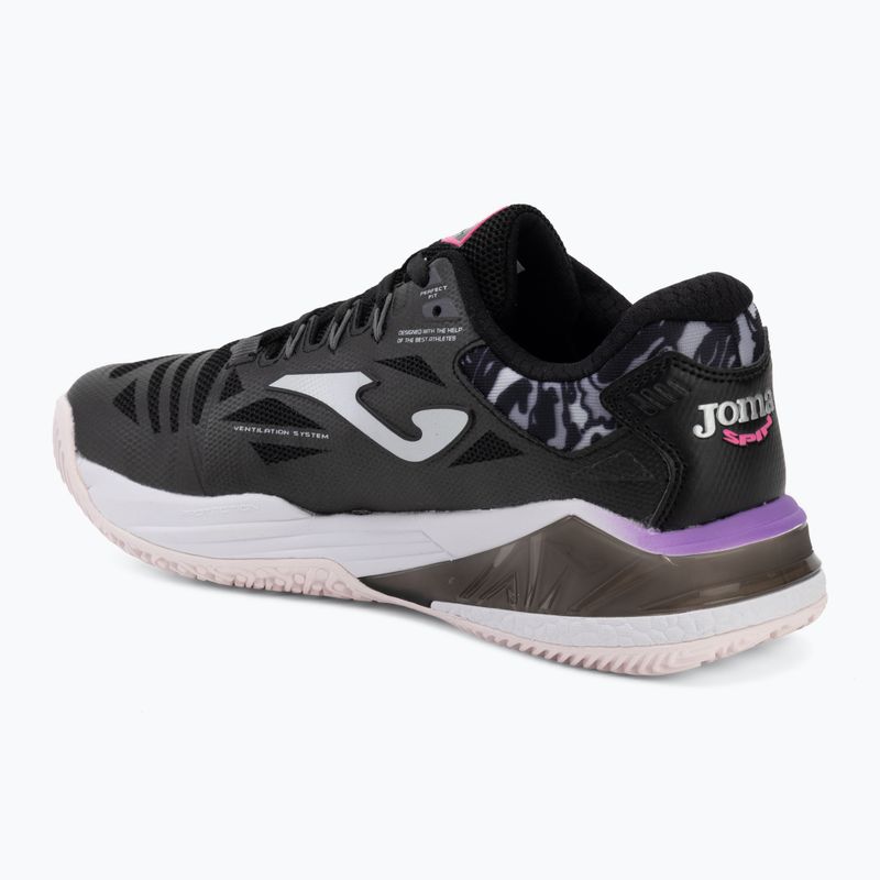 Кросівки для паделя жіноче Joma Spin Lady OM black 3