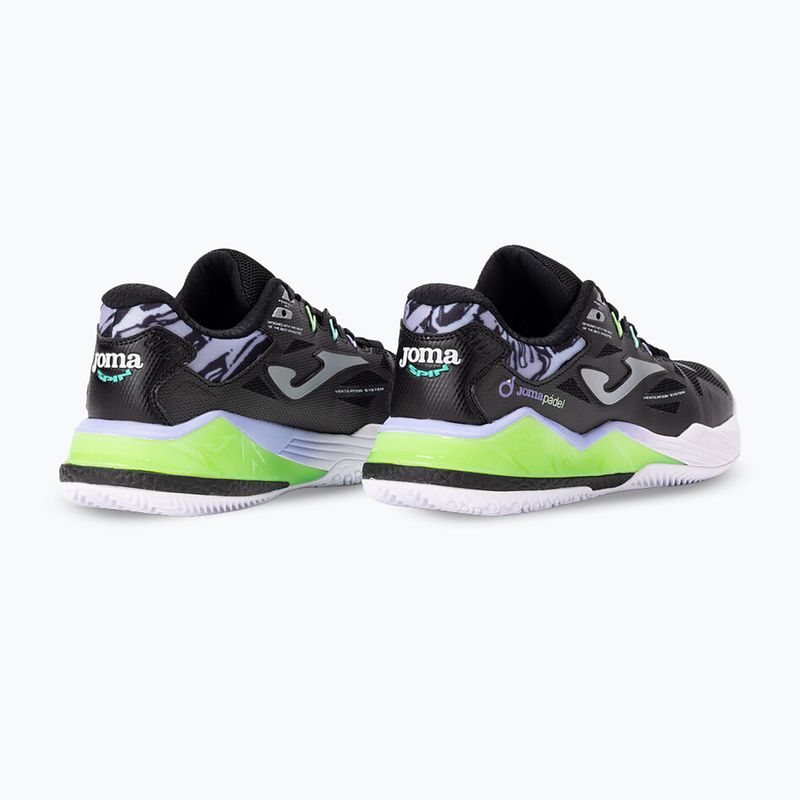 Кросівки для паделя жіноче Joma Spin Lady OM black 3