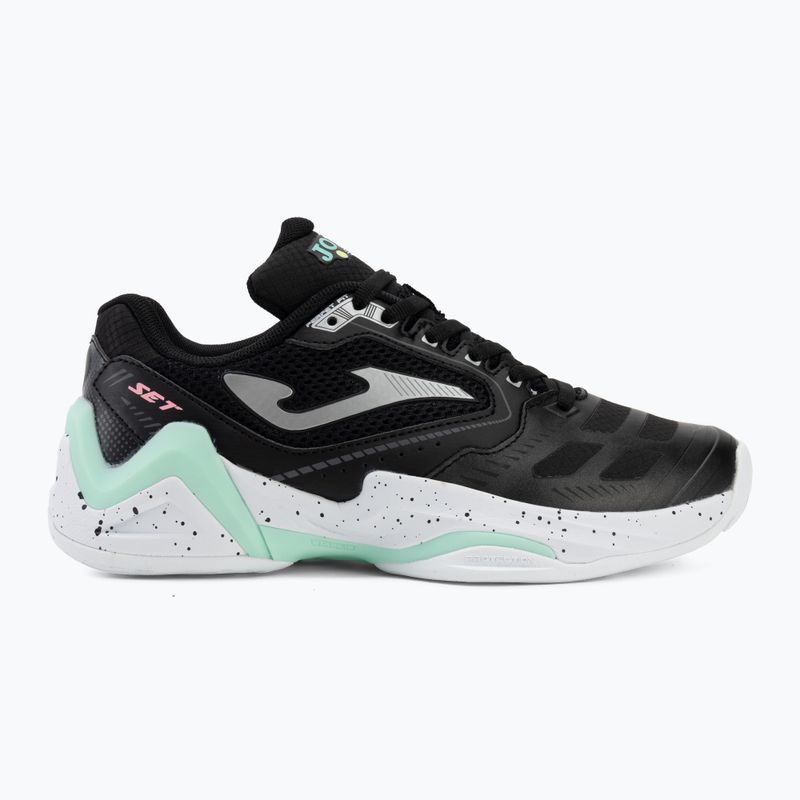 Кросівки тенісні жіночі Joma Set Lady AC black 2