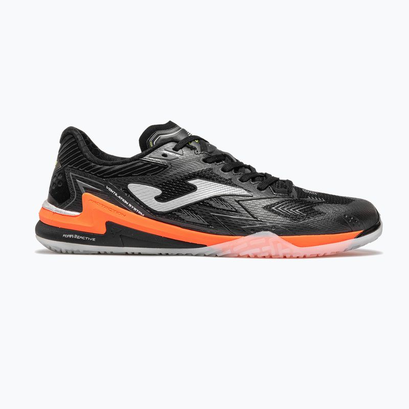 Кросівки футбольні чоловічі Joma Regate Carbon Indoor black