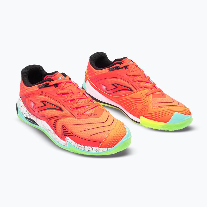 Кросівки футбольні чоловічі Joma Regate Plus Indoor coral 2